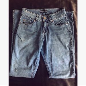 Lee high waisted skinny jeans, size 6.